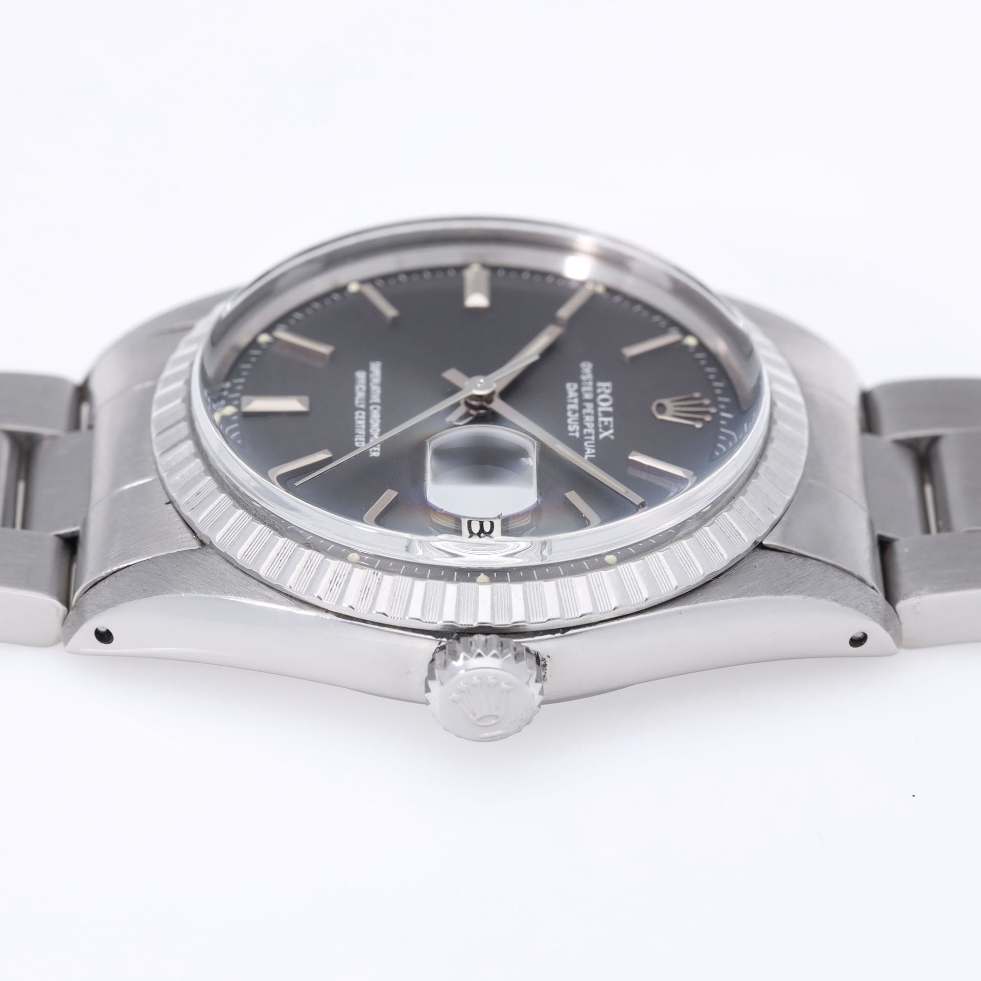 Rolex Datejust 1603 Grey Soleil Sigma Dial