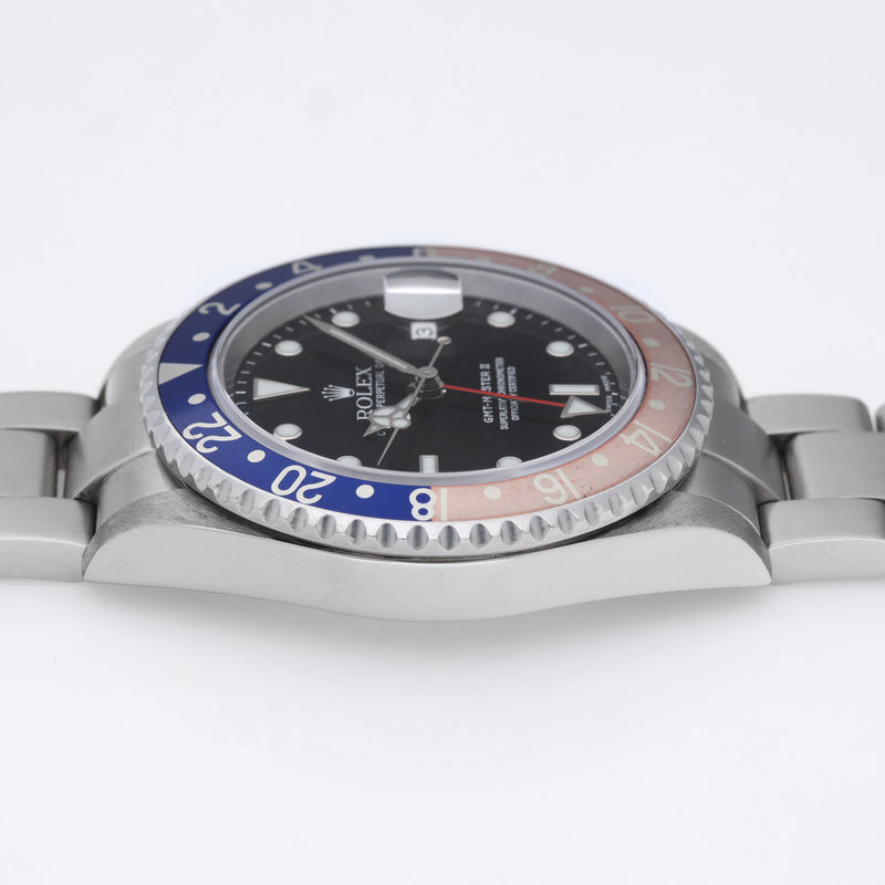 Rolex GMT-Master 2 16710 Faded Pepsi Bezel ‘Swiss Made’ Dial – Bulang ...