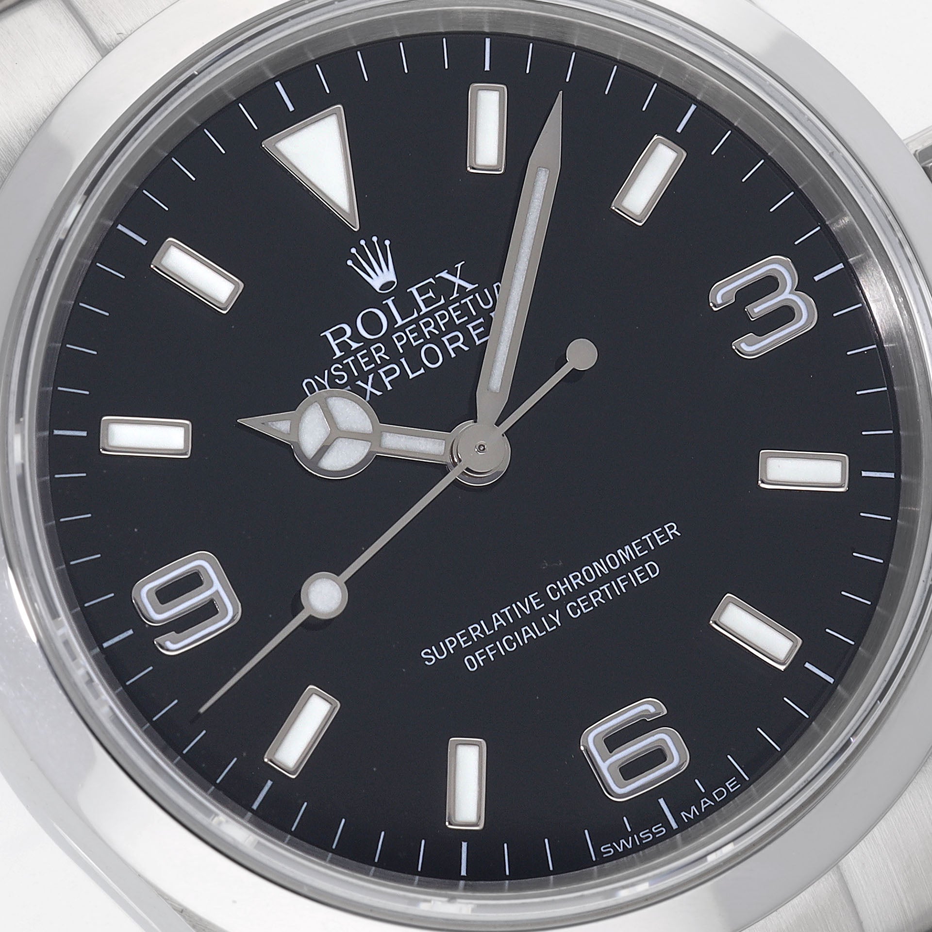 Rolex Explorer 114270 ‘Swiss Made’ Dial Box and Papers