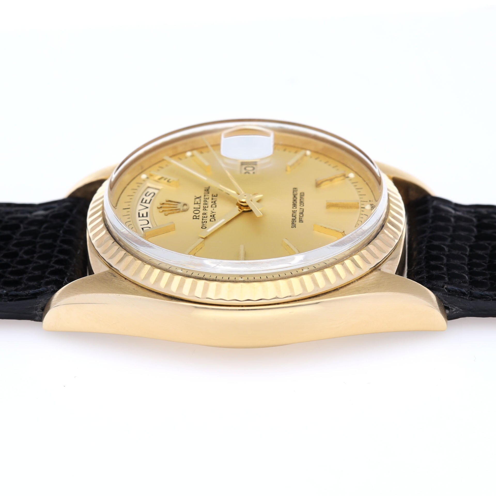 Rolex Day-Date 1803 Yellow Gold Champagne Pie-Pan Dial