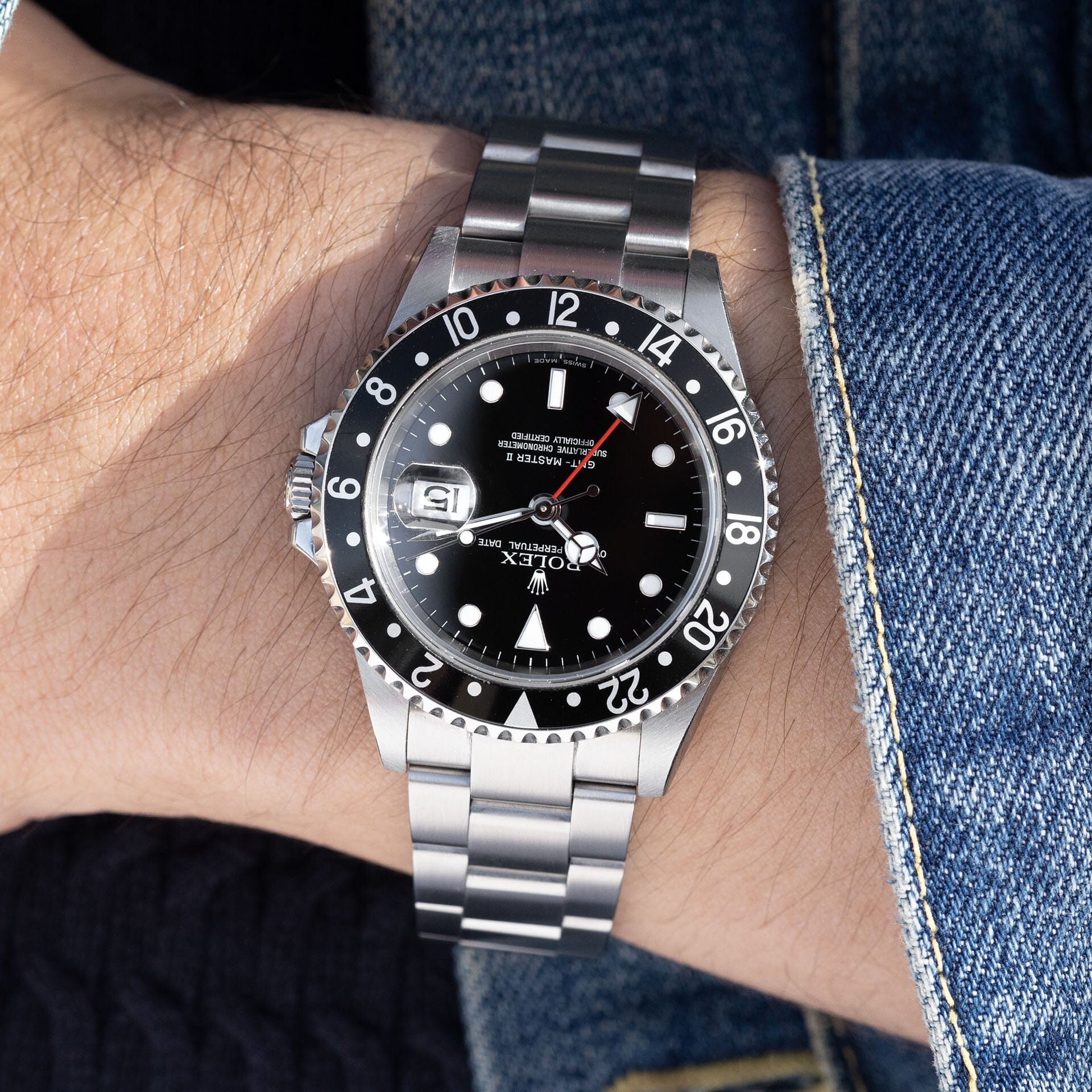 Rolex GMT-Master 2 16710 Rectangular Dial Box and Papers