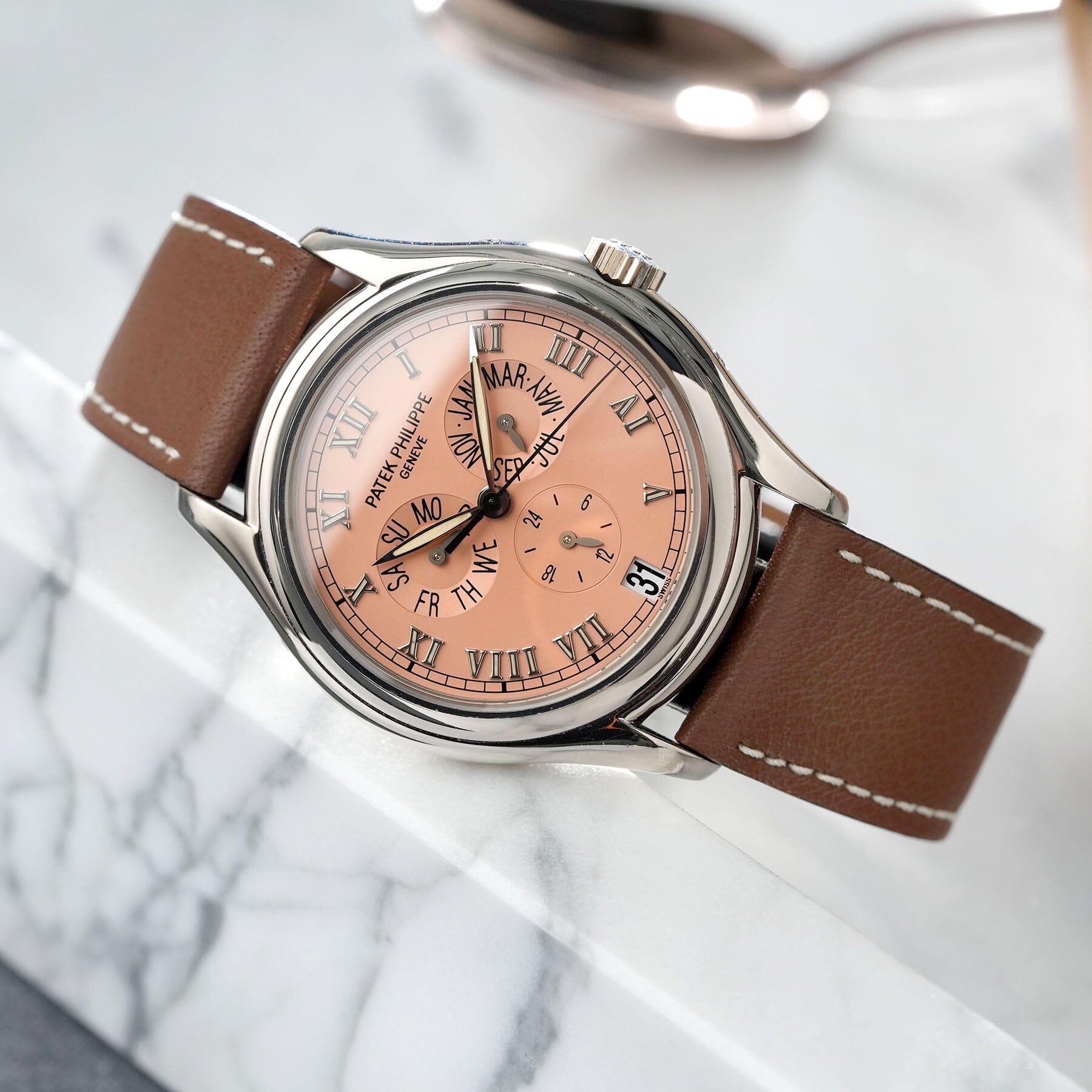 Patek 5035g salmon dial best sale