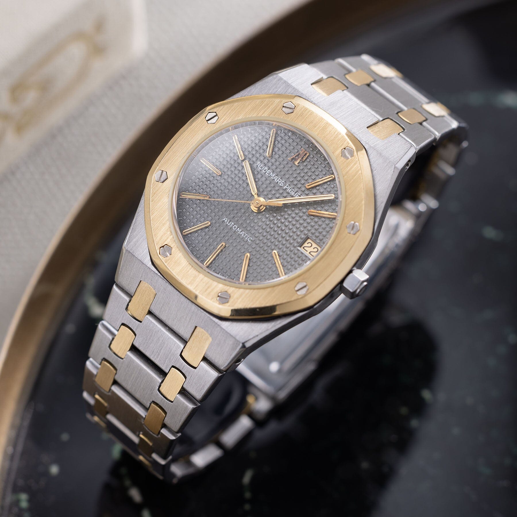 Audemars Piguet Royal Oak Steel and Gold ref 4100SA