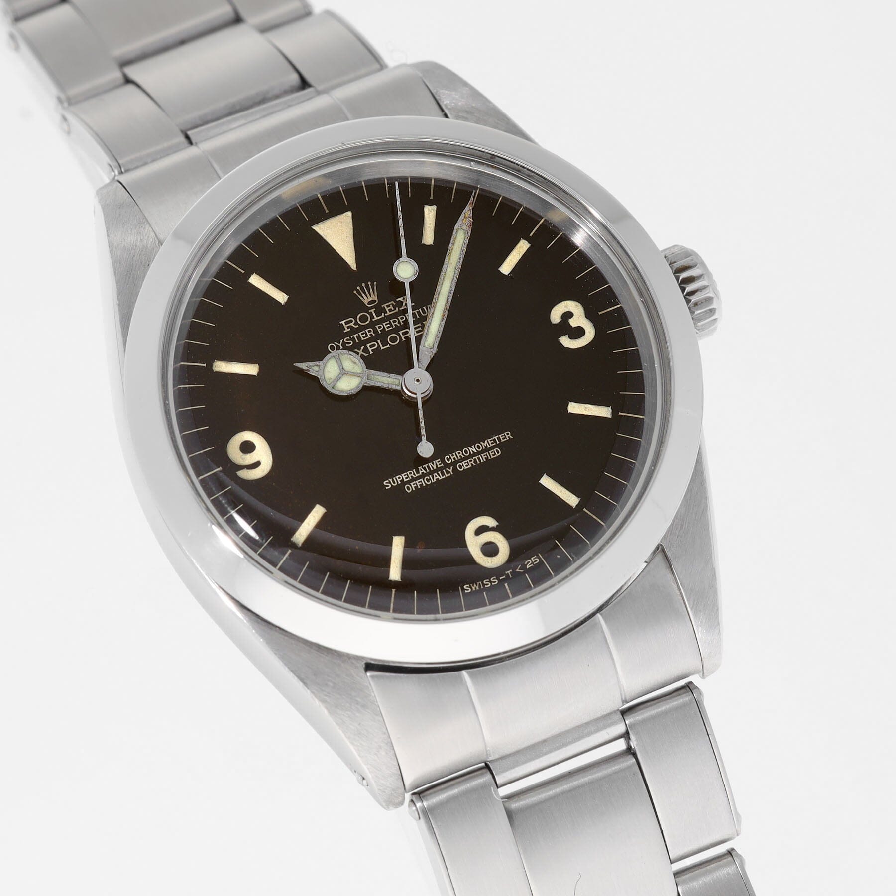 ROLEX EXPLORER 1016 GILT TROPICAL DIAL