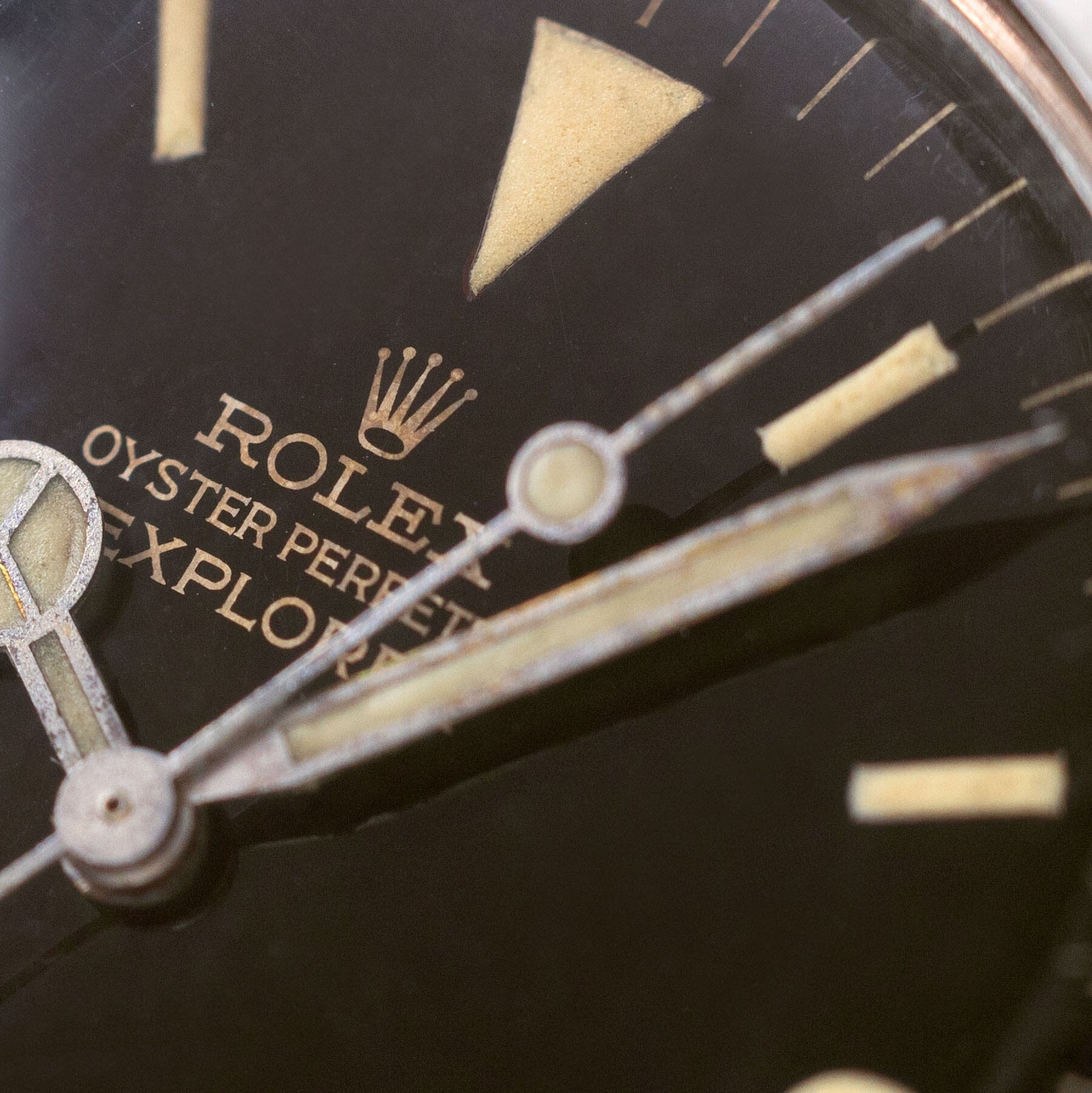 ROLEX EXPLORER 1016 GILT TROPICAL DIAL