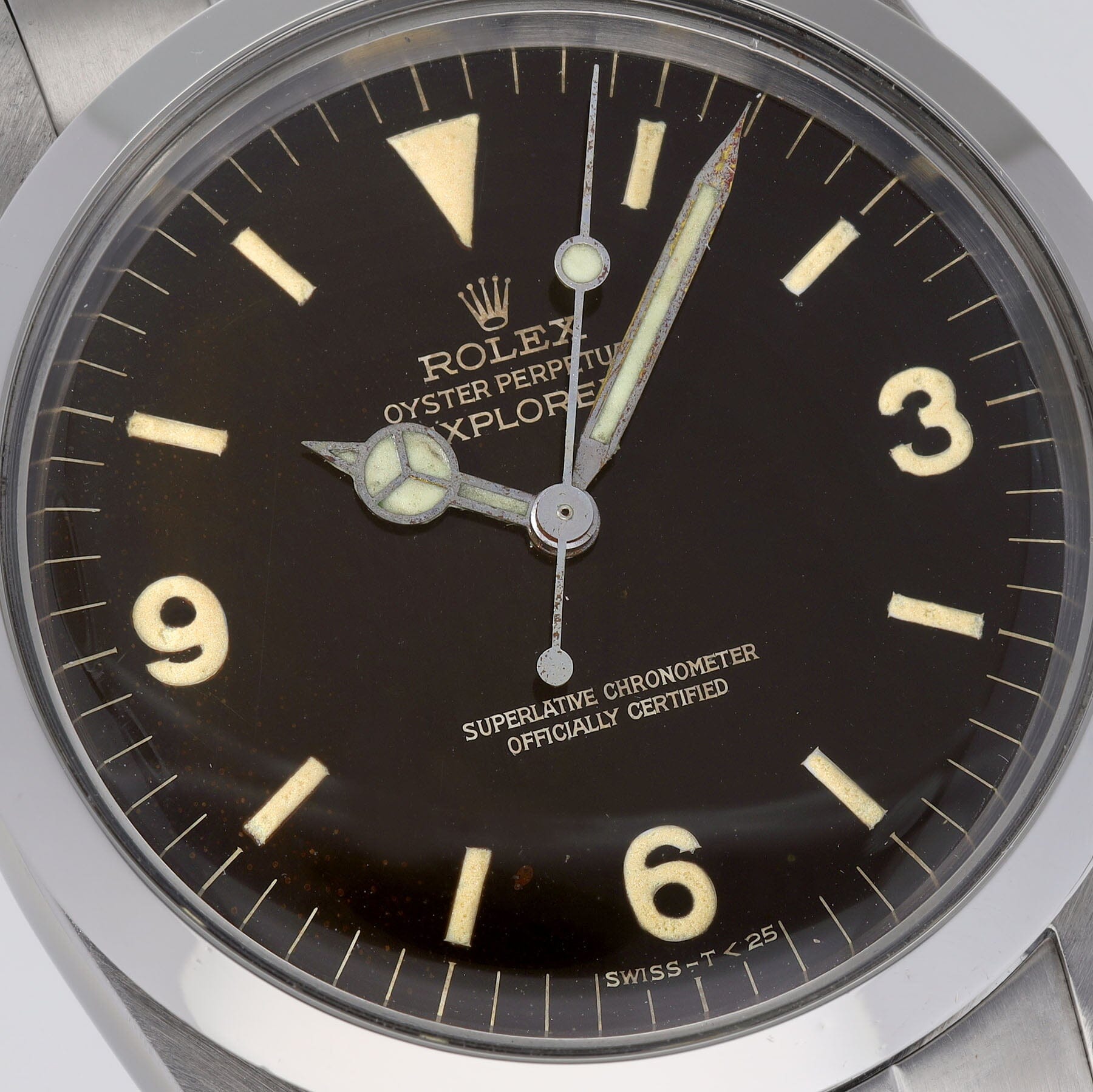 ROLEX EXPLORER 1016 GILT TROPICAL DIAL