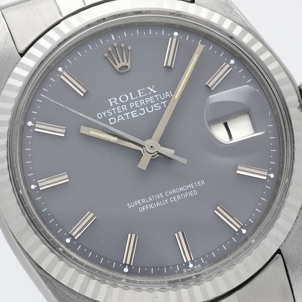 Rolex Datejust Slate Grey Dial Ref 1601