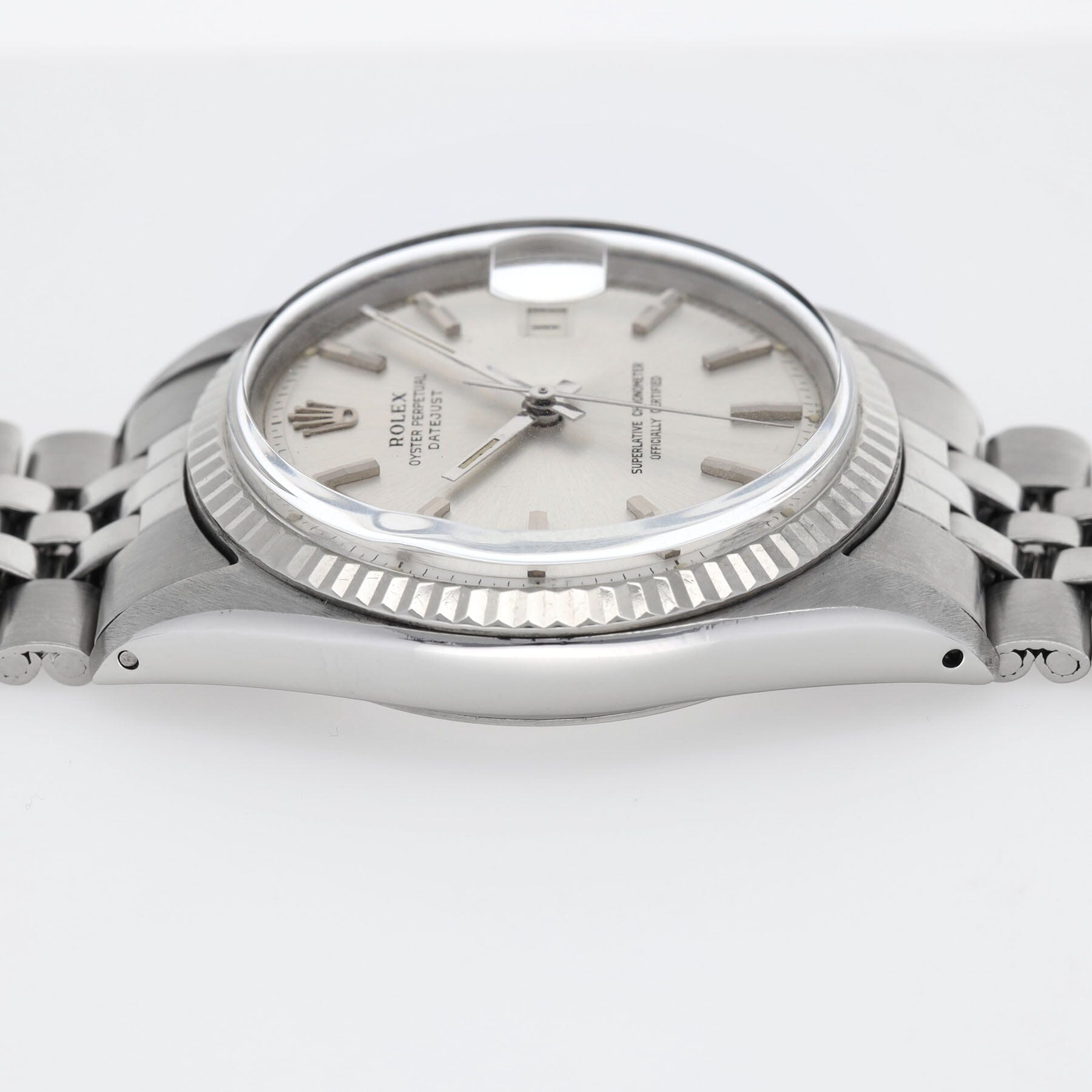 Rolex Datejust Silver Dial Ref 1601