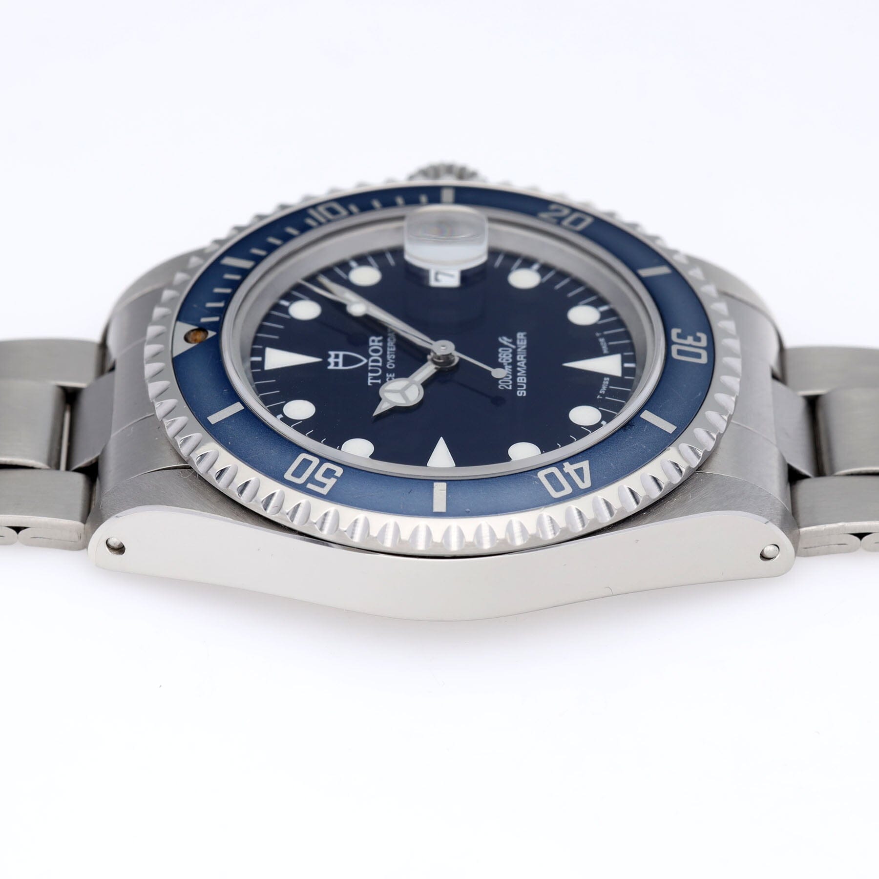 Tudor Submariner Date Blue dial ref 79190