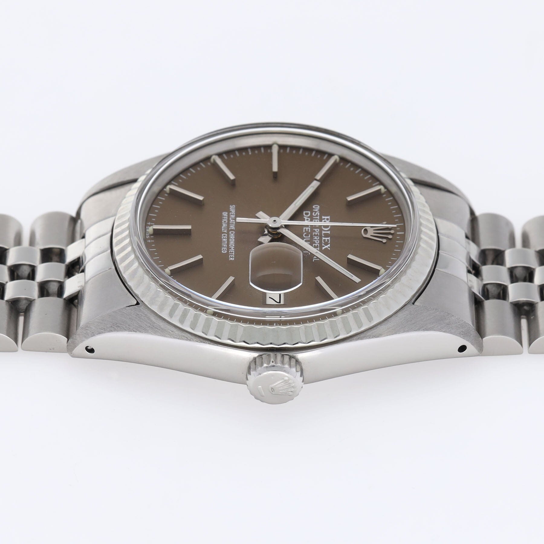 Rolex Datejust 16014 Taupe Dial