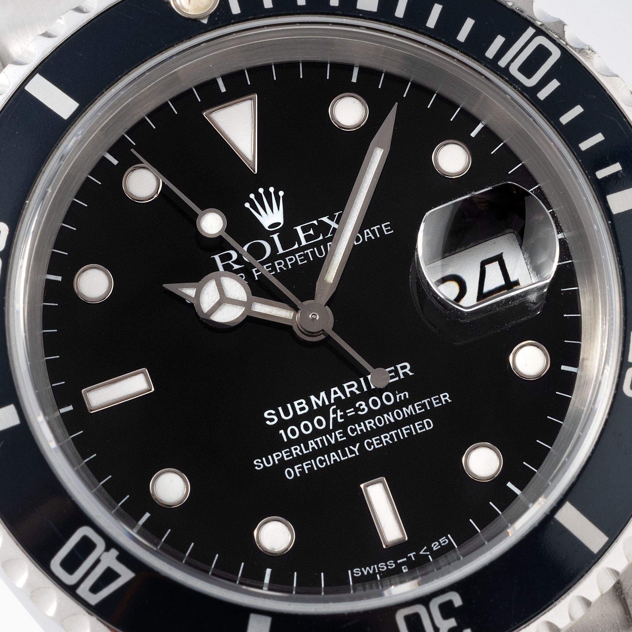 Rolex Submariner Date 16610 Tritium Dial