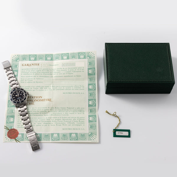 Rolex Submariner Date 16610 Box and Paper Set Tritium dial
