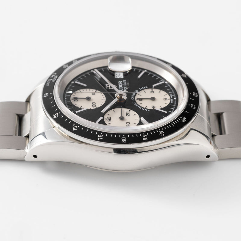Tudor Prince Date Chronograph Black Dial 78260