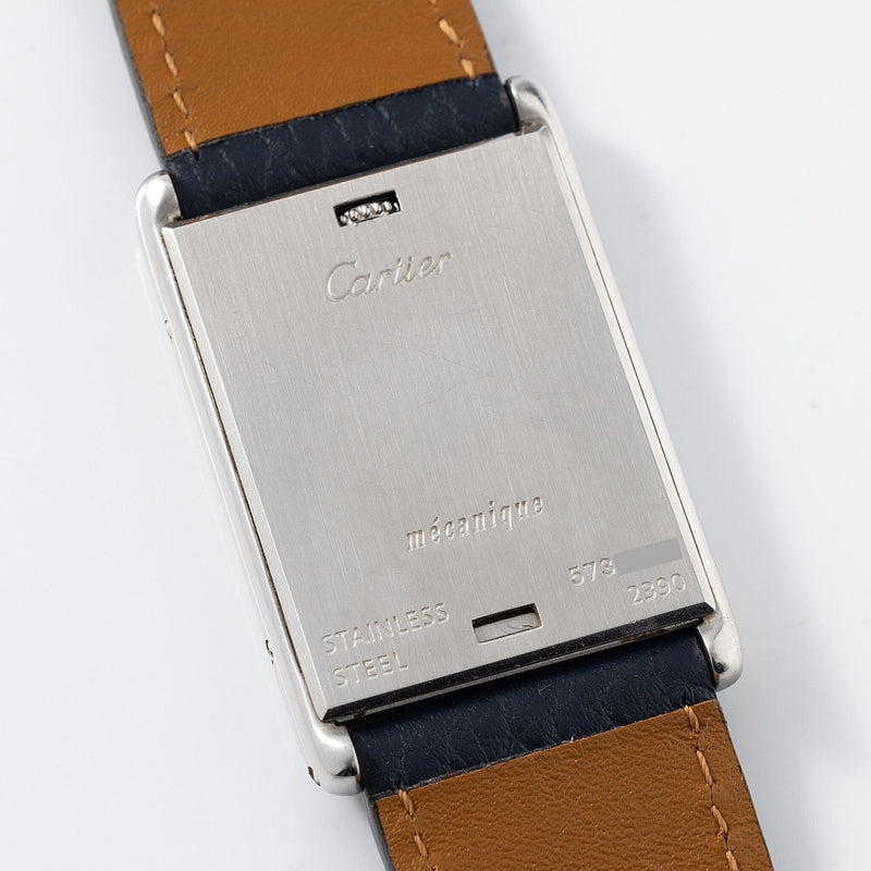 Cartier Tank Basculante 2390 Steel