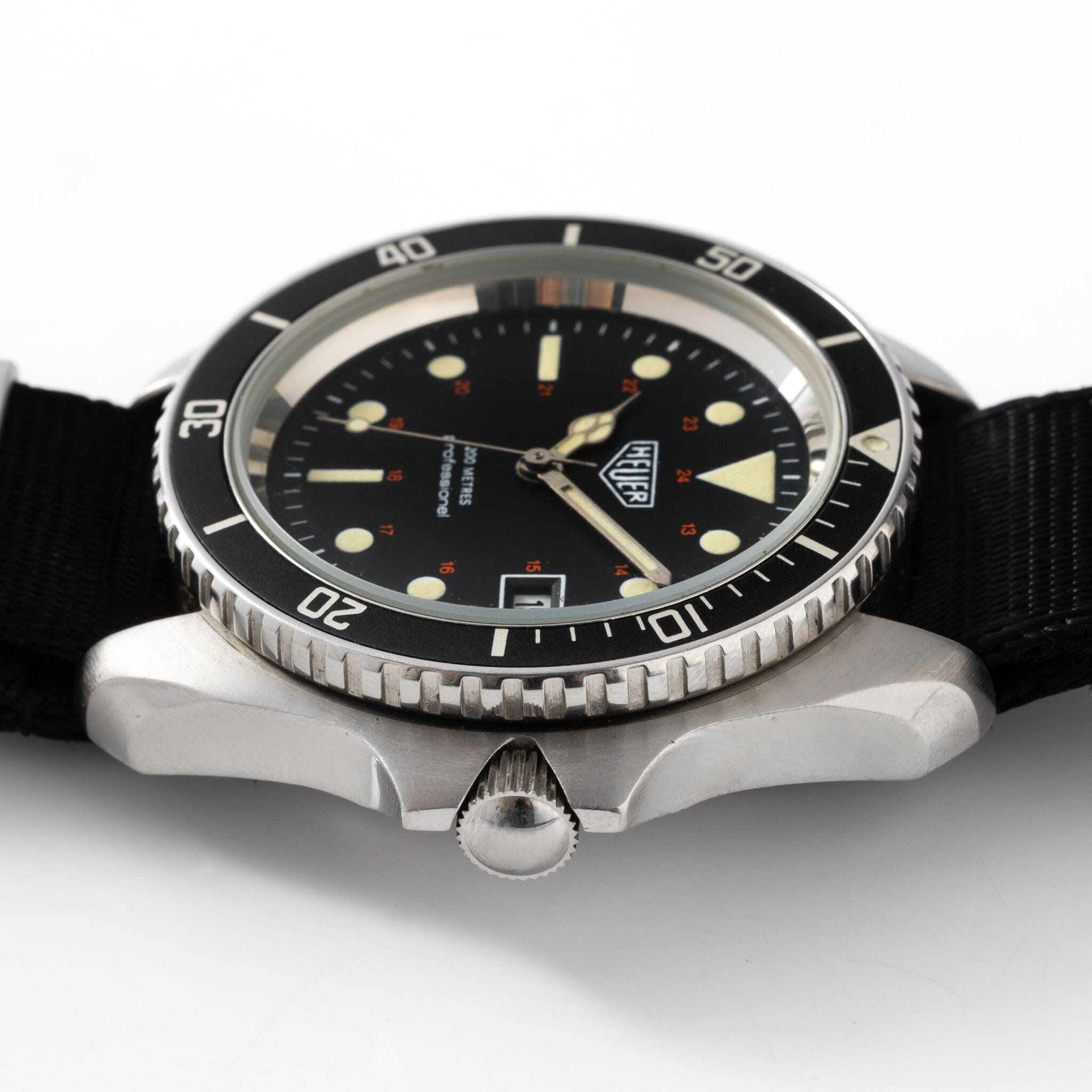 Heuer Monnin Mk1 Reference 844 Dive Watch