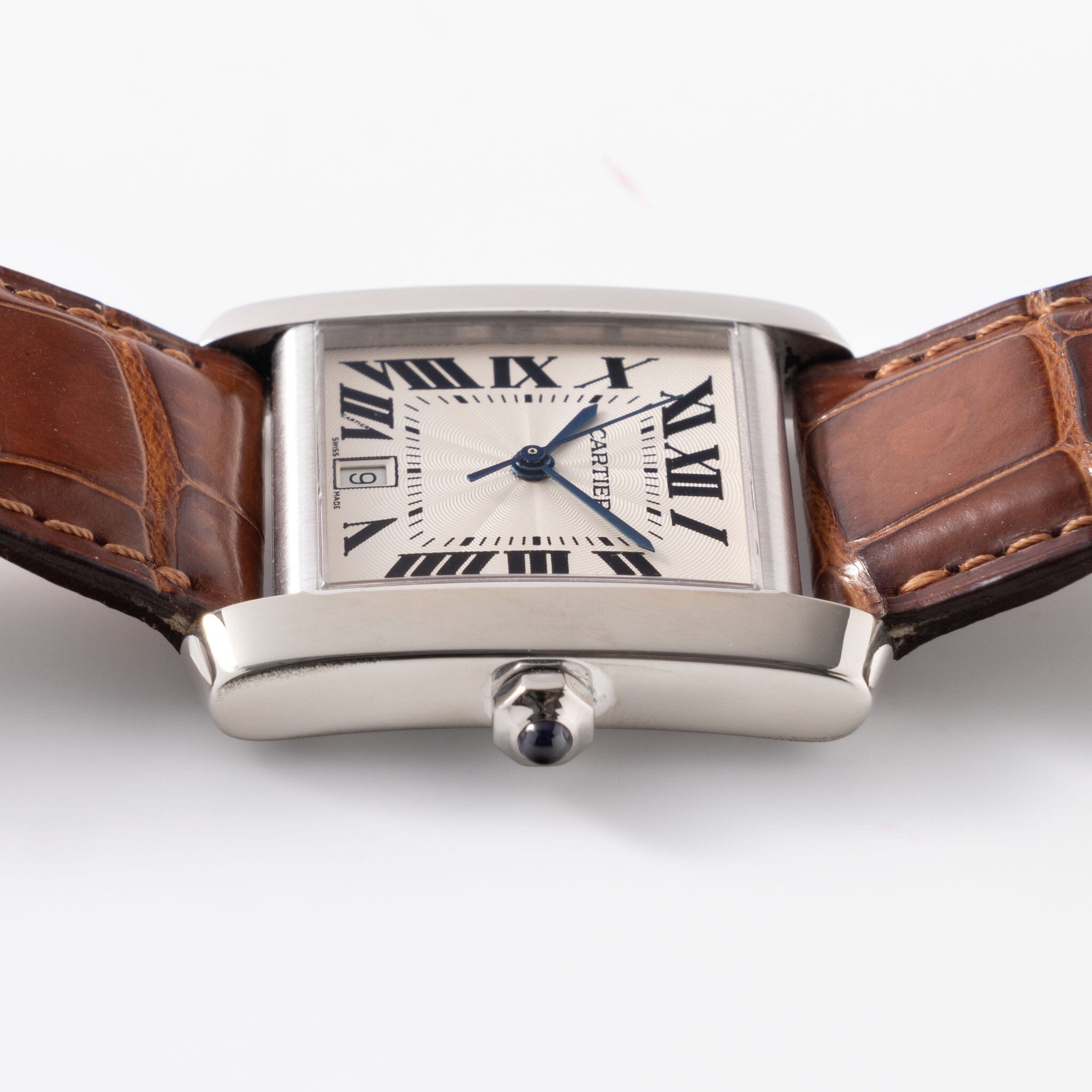 Cartier Tank Francaise in 18kt White Gold Ref 2366