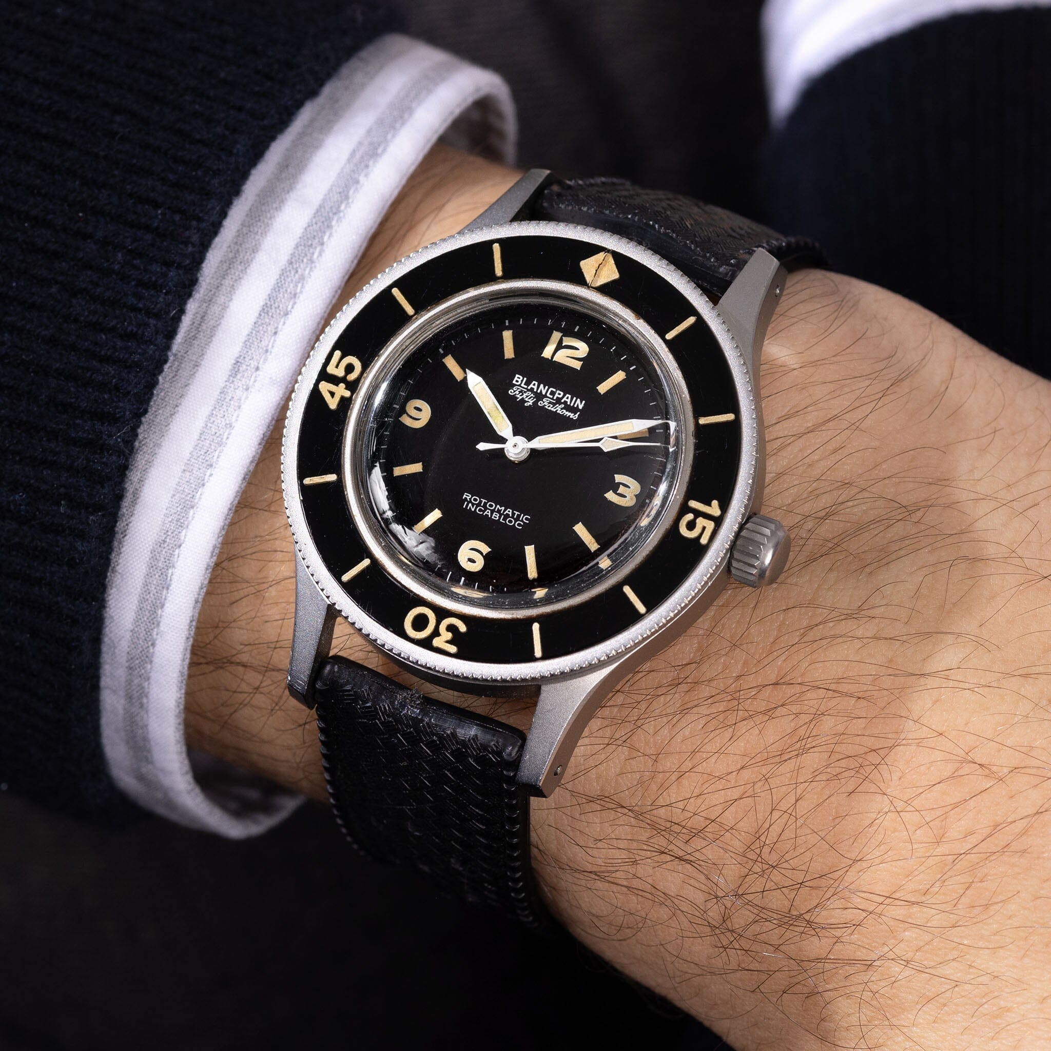 Blancpain Fifty Fathoms Rotomatic Incabloc 1950s