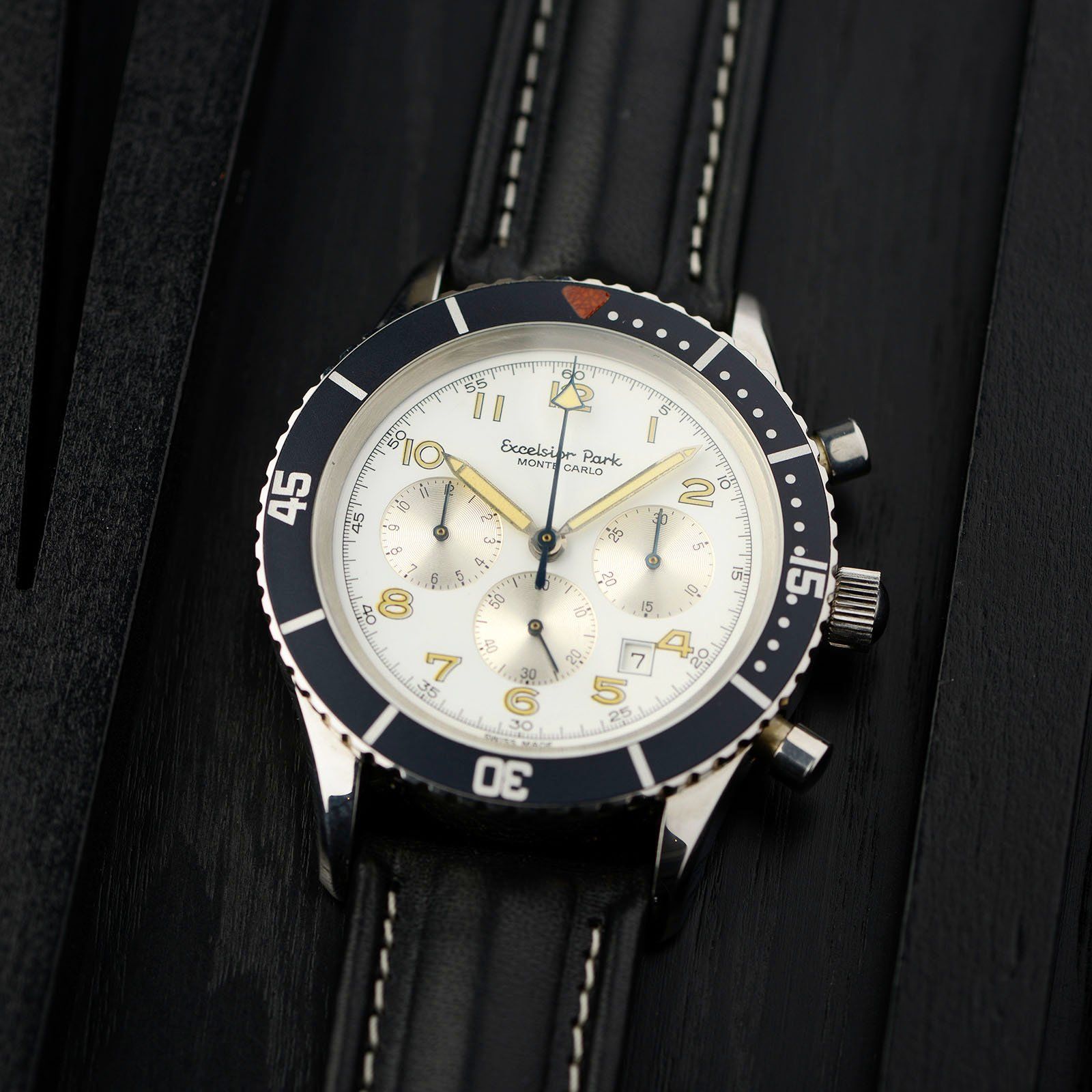 Excelsior Park Montecarlo Chronograph New Old Stock