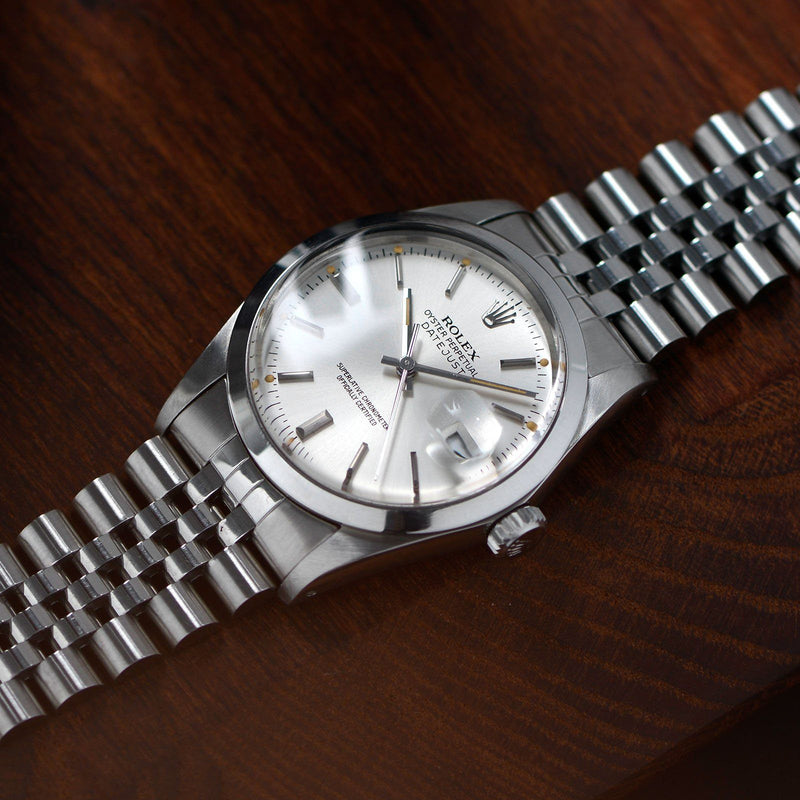Rolex Datejust Reference 16000 Silver Dial Papers