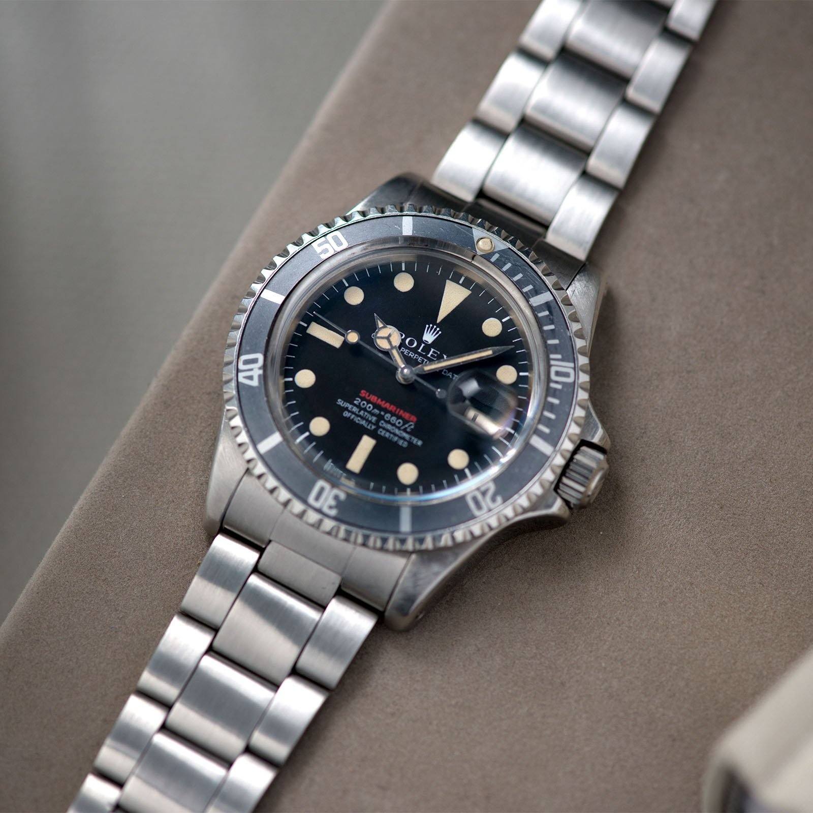 Rolex Red Writing Meters First Submariner Date 1680