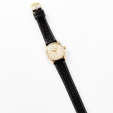 Rolex Oyster Perpetual Bombe Waffle Dial Gold 6102