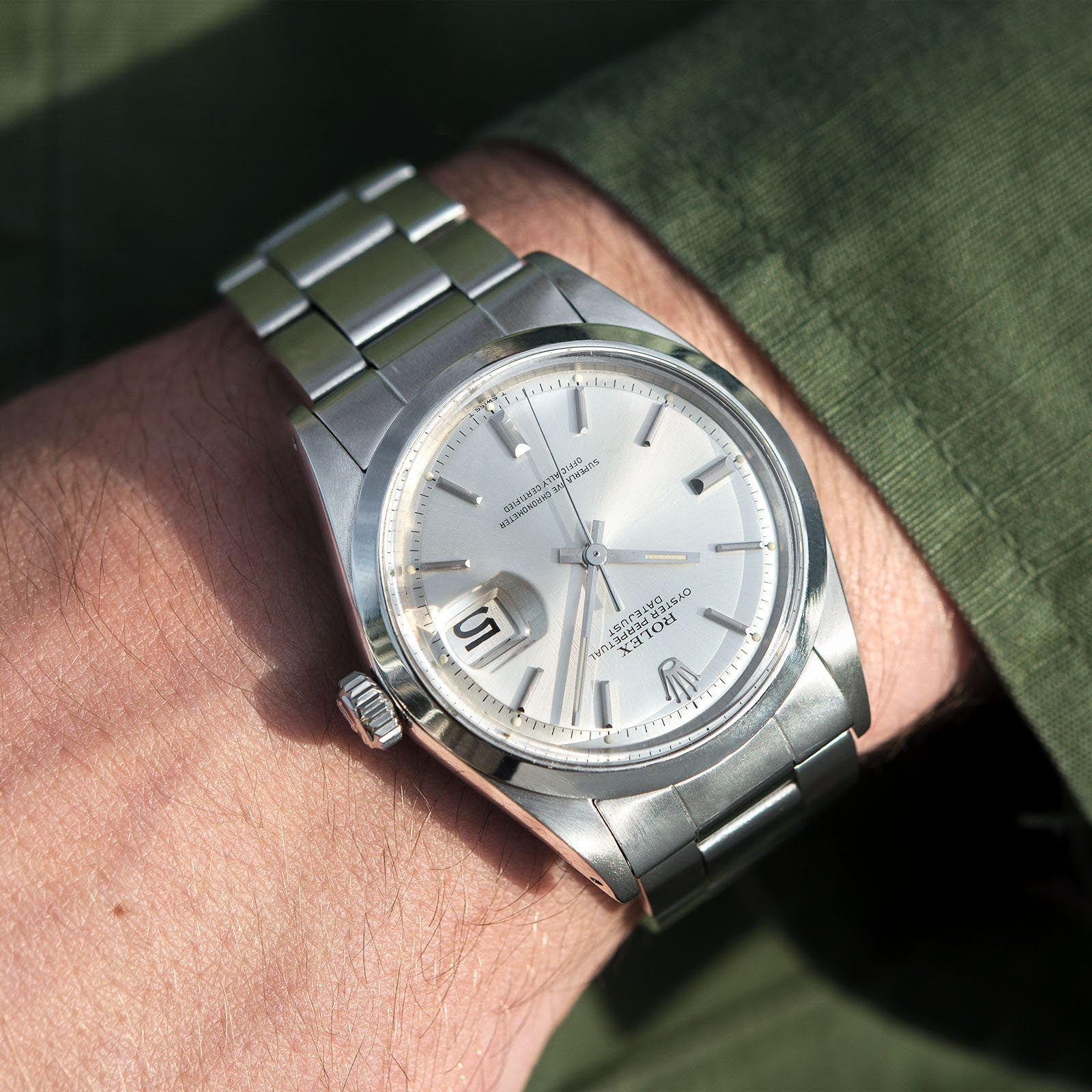 Rolex Datejust Silver Dial 1600