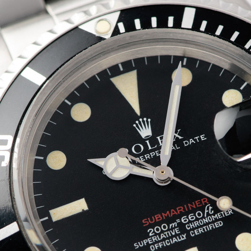 Rolex Mk1 Meters First Red Submariner Date 1680 