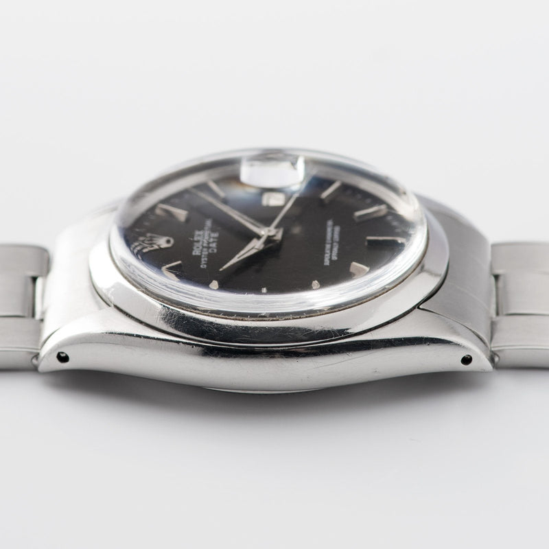 Rolex Date Reference 1500 Grey Soleil Dial