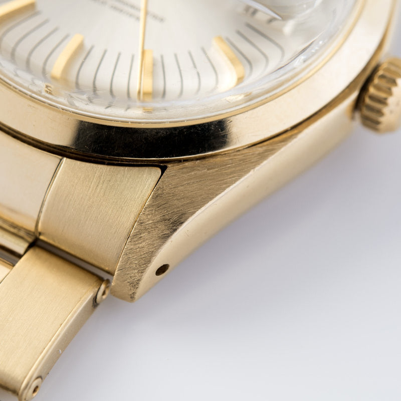 Rolex Yellow Gold Date Ref. 1500 Long Markers Dial
