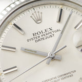 Rolex Datejust 1601 Silver Soleil Dial 