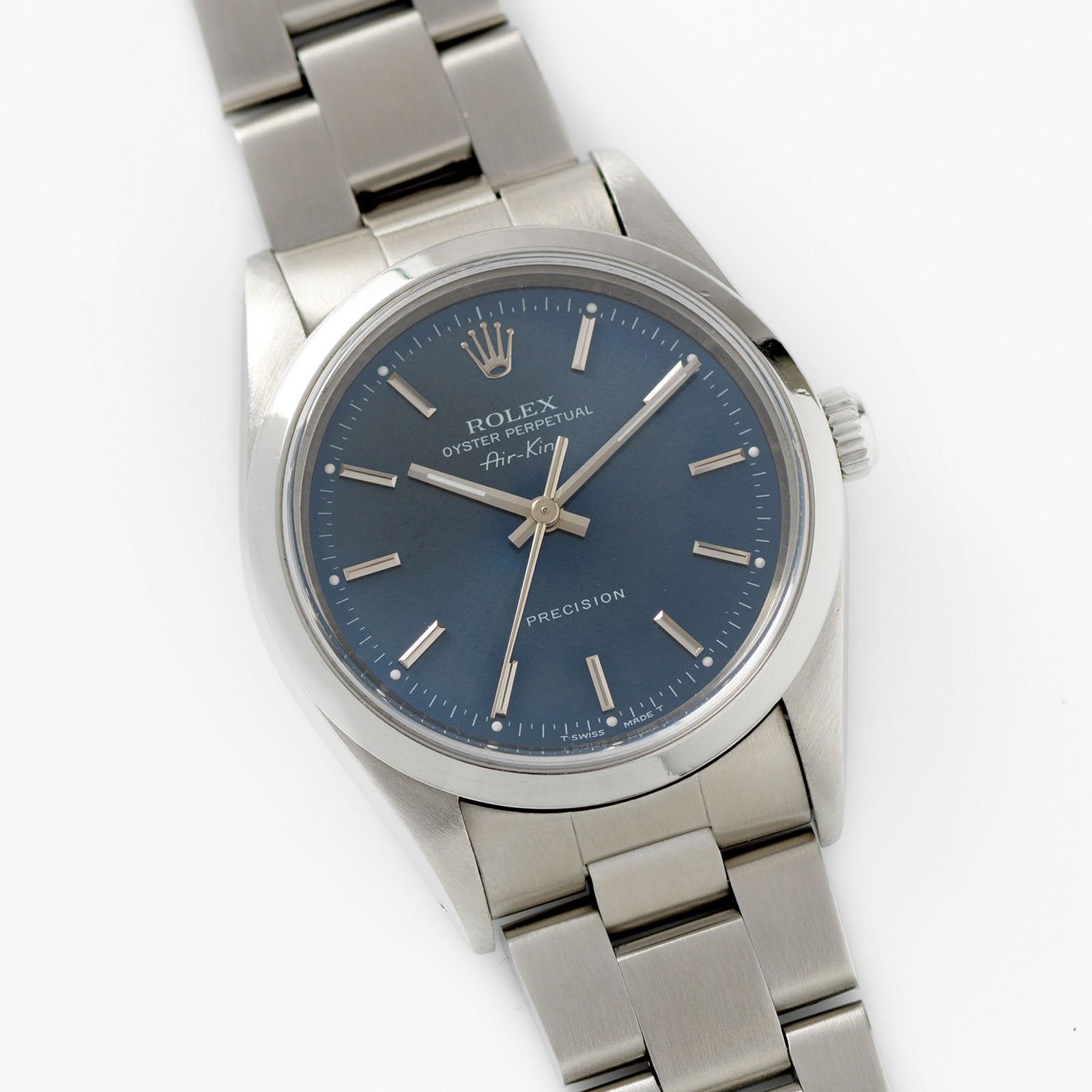 Rolex Air King Reference 14000 Blue Soleil Dial