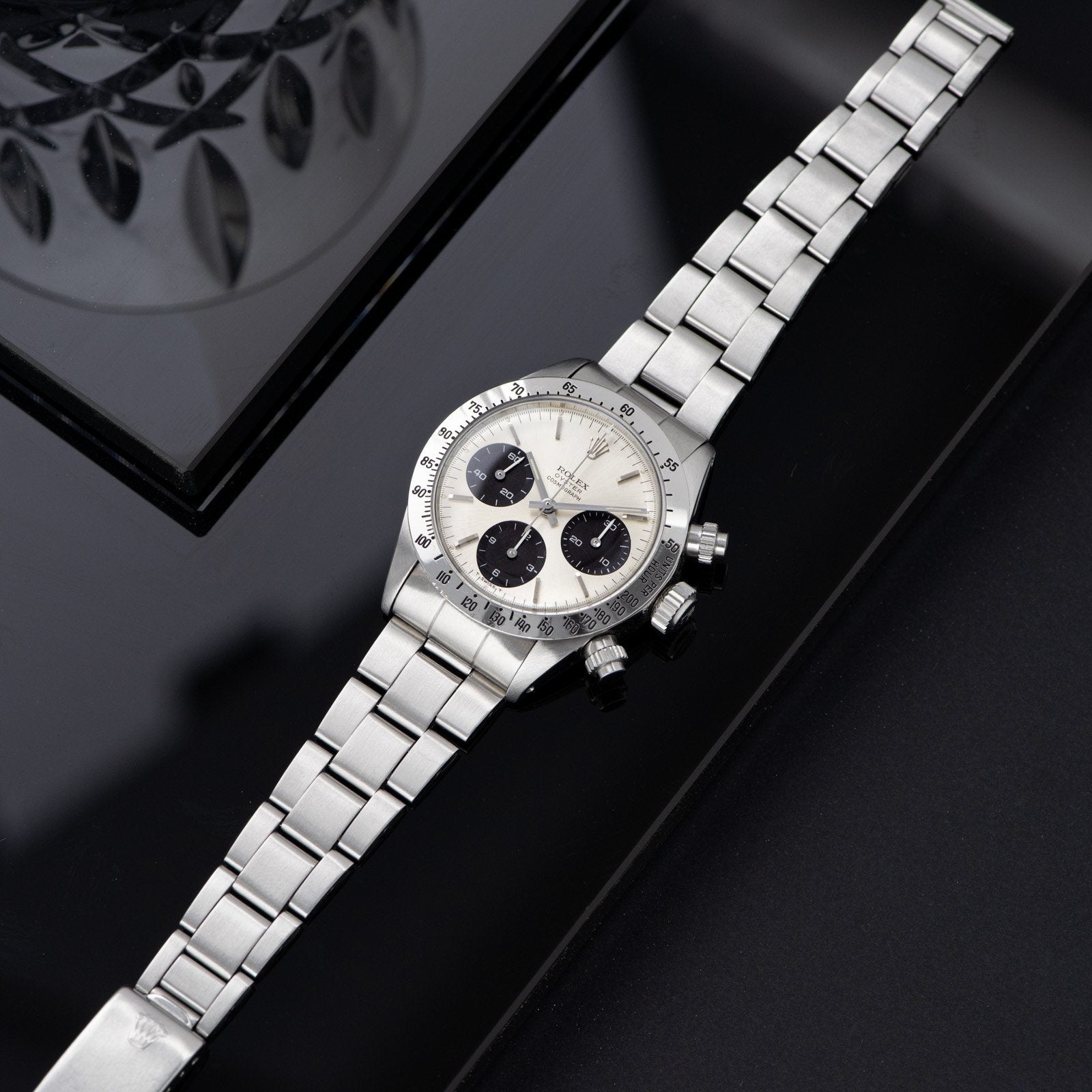 Rolex daytona silver on sale dial