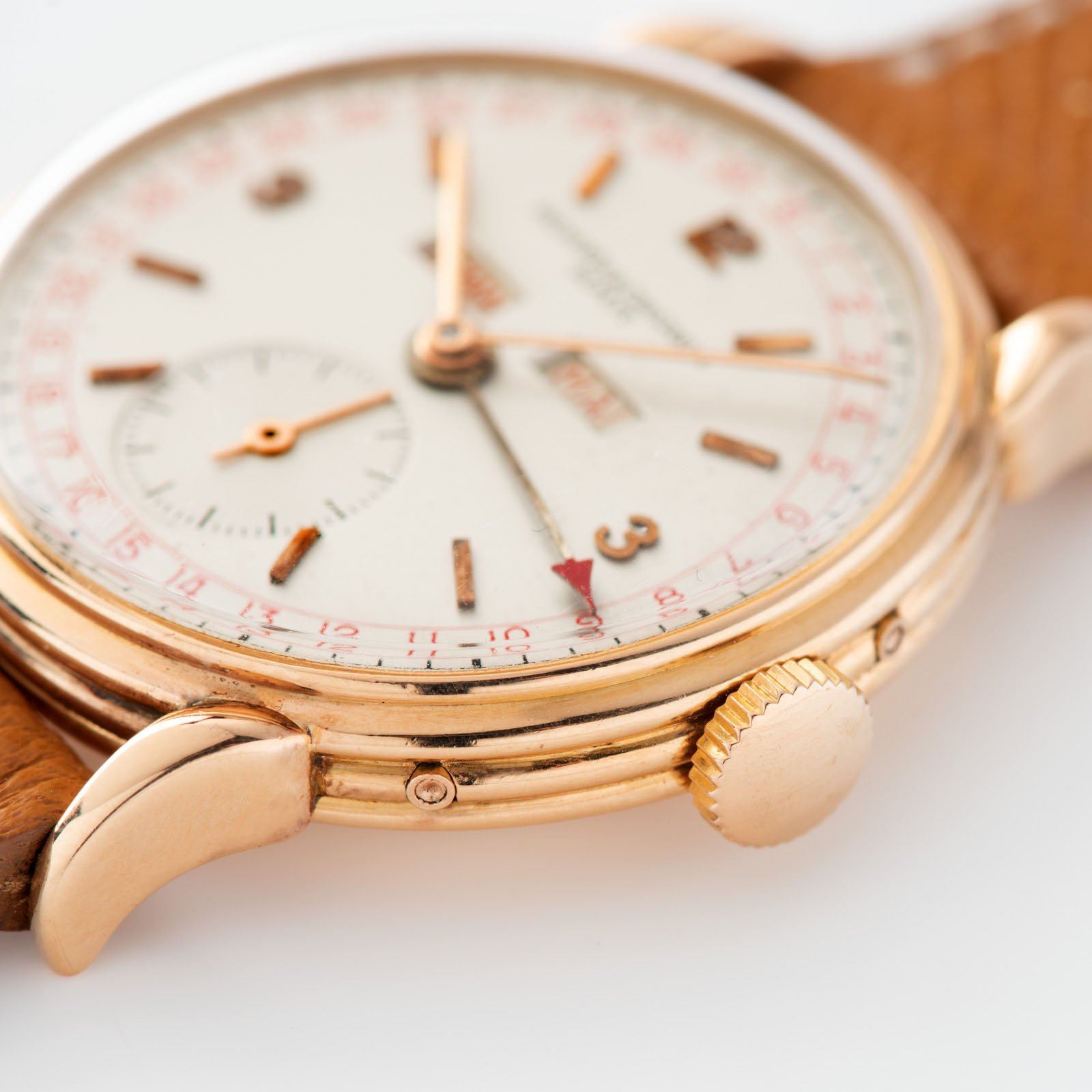 Vacheron and Constantin Triple Date Calendar 4240 Pink Gold