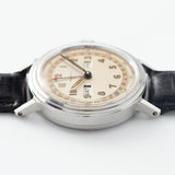 Movado Calendamatic Triple Date Calendar Watch  
