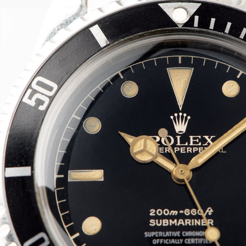 Rolex Submariner 5512 Gilt Four-Line Chapter Ring Dial