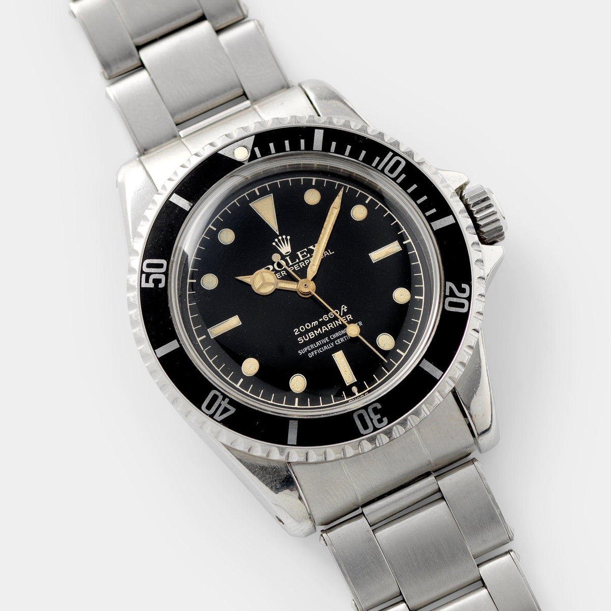 Rolex Submariner 5512 Gilt Four-Line Chapter Ring Dial