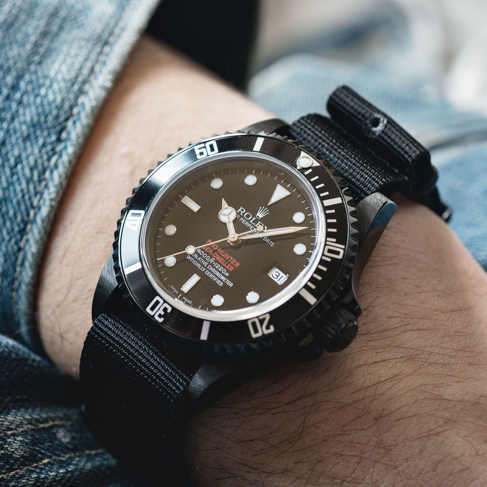 Rolex pro hotsell hunter submariner price