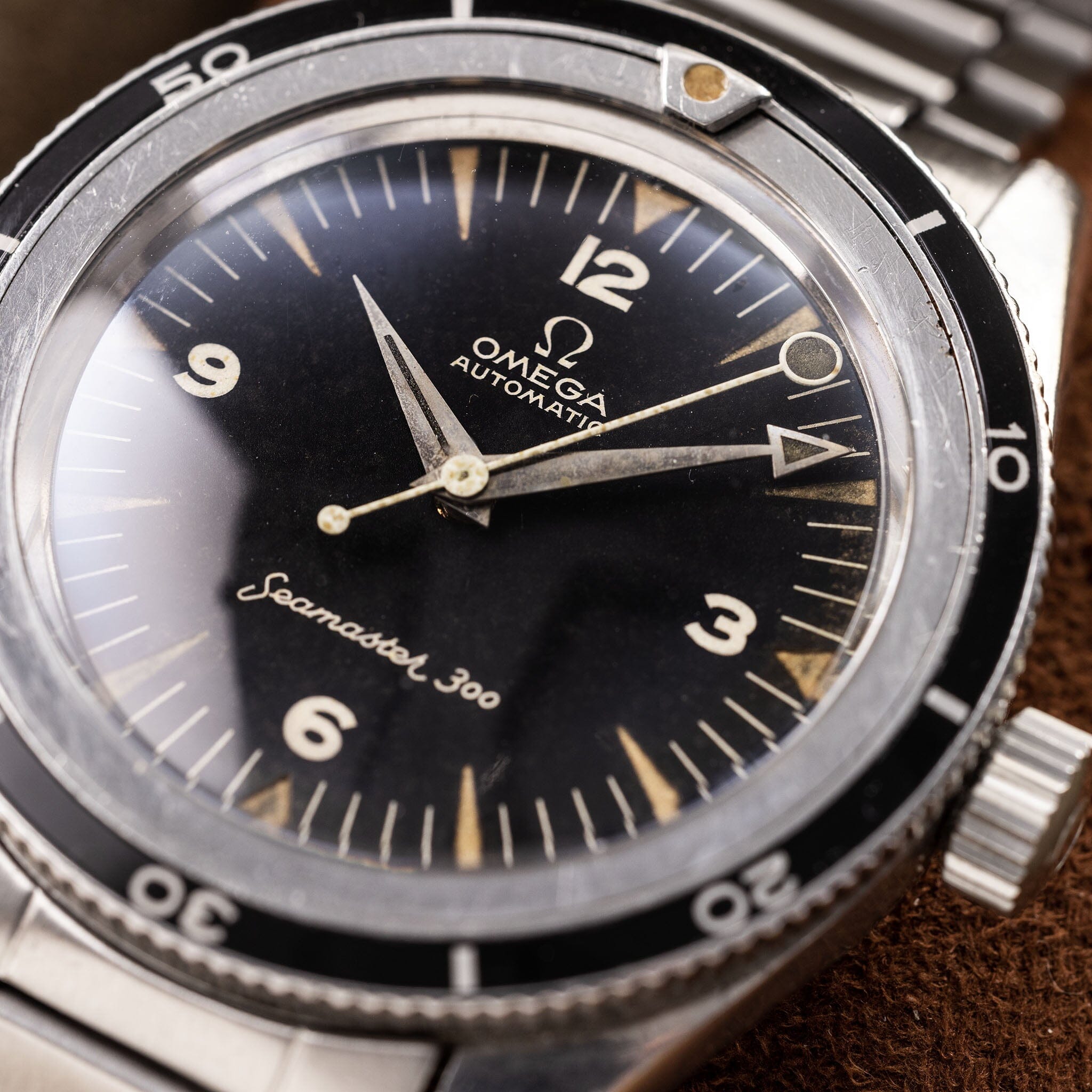 Omega Seamaster 300 ref. 2913/7 Big Lollipop with extract of the archives