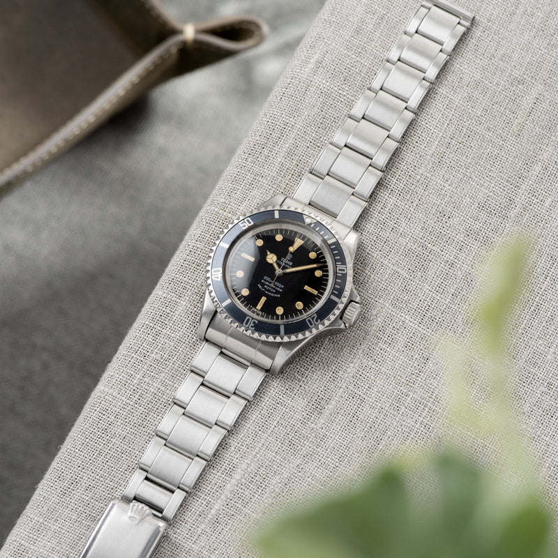 Tudor Submariner Ref 7928 Gilt Minute Track