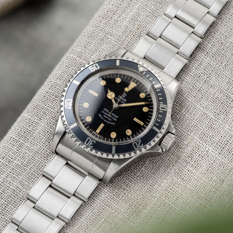 Tudor Submariner Ref 7928 Gilt Minute Track