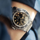 Tudor Submariner Ref 7928 Gilt Minute Track