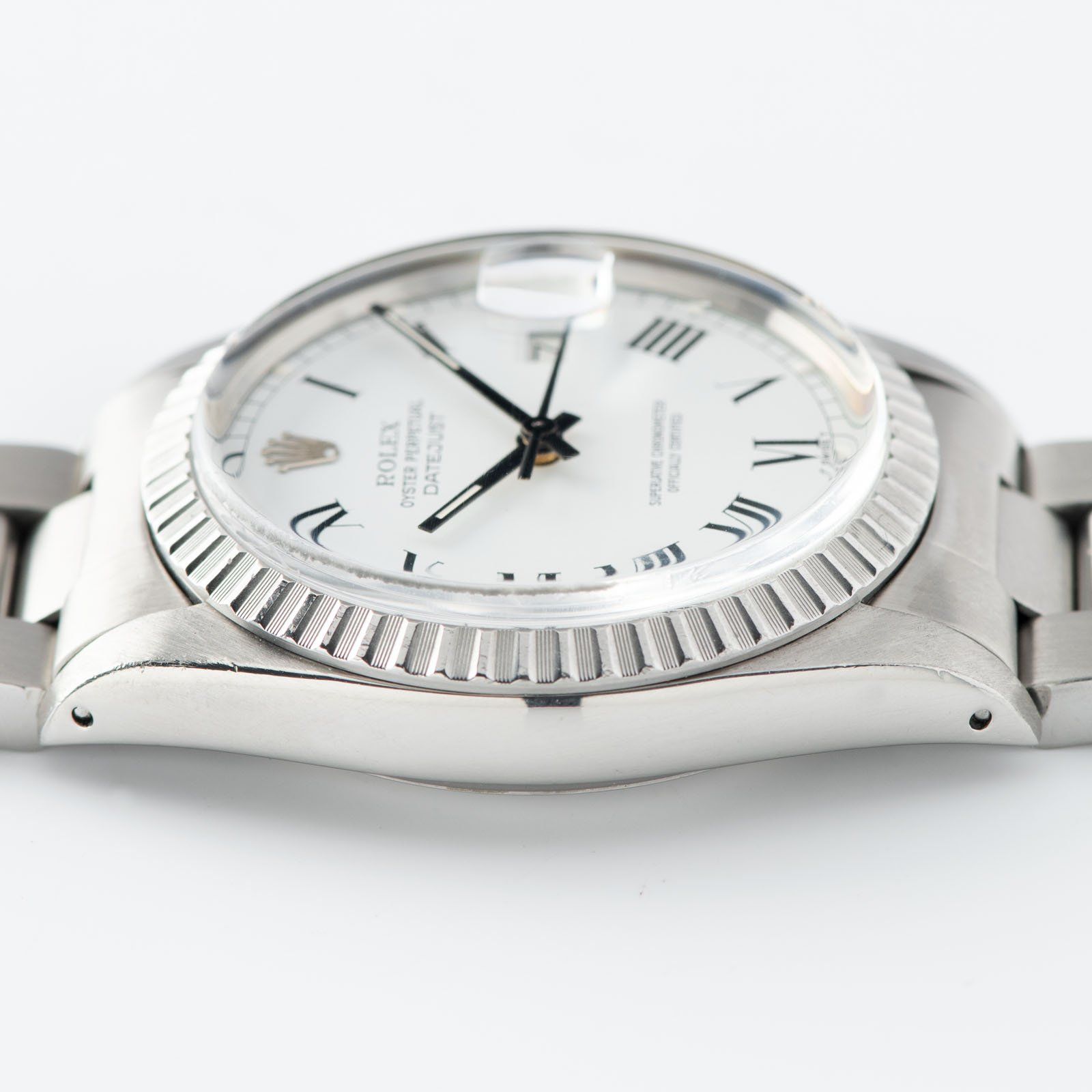 Rolex Datejust Reference 16030 White Buckley Dial 
