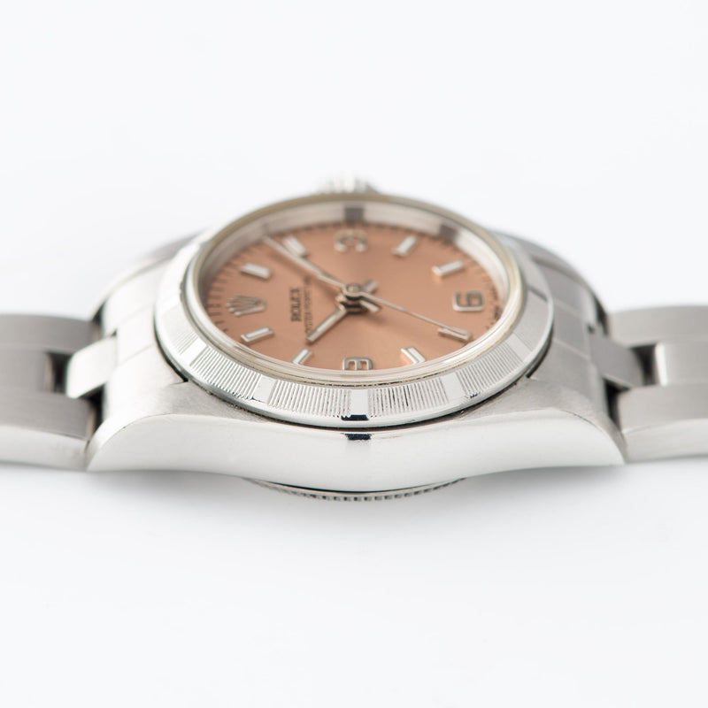 Rolex Oyster Perpetual Lady Ref 67230 Salmon Dial