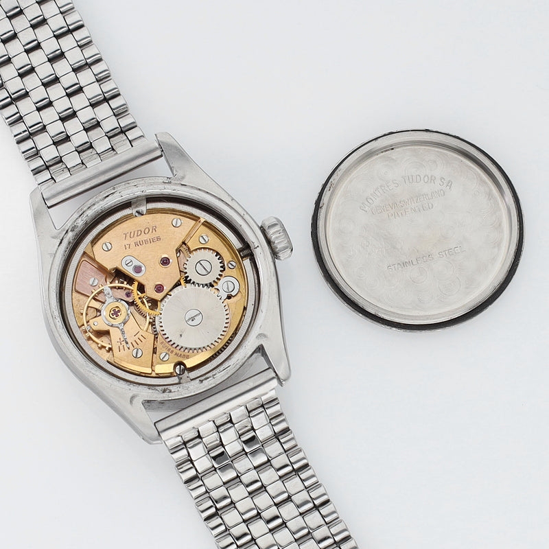 Tudor Oyster 7903 Black Waffle Dial Manual Wind