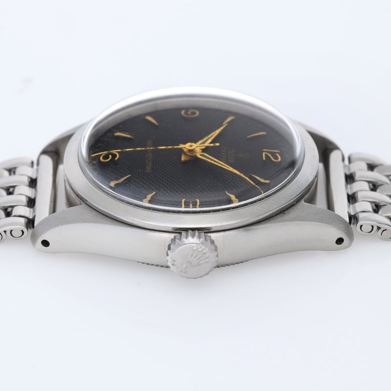 Tudor Oyster 7903 Black Waffle Dial Manual Wind