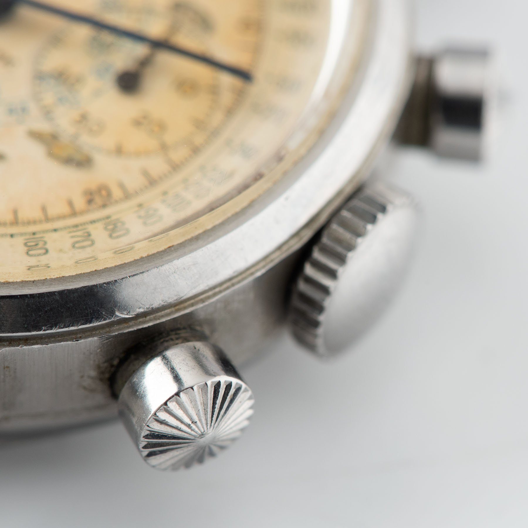 Movado M95 Steel FB Case Chronograph Watch 