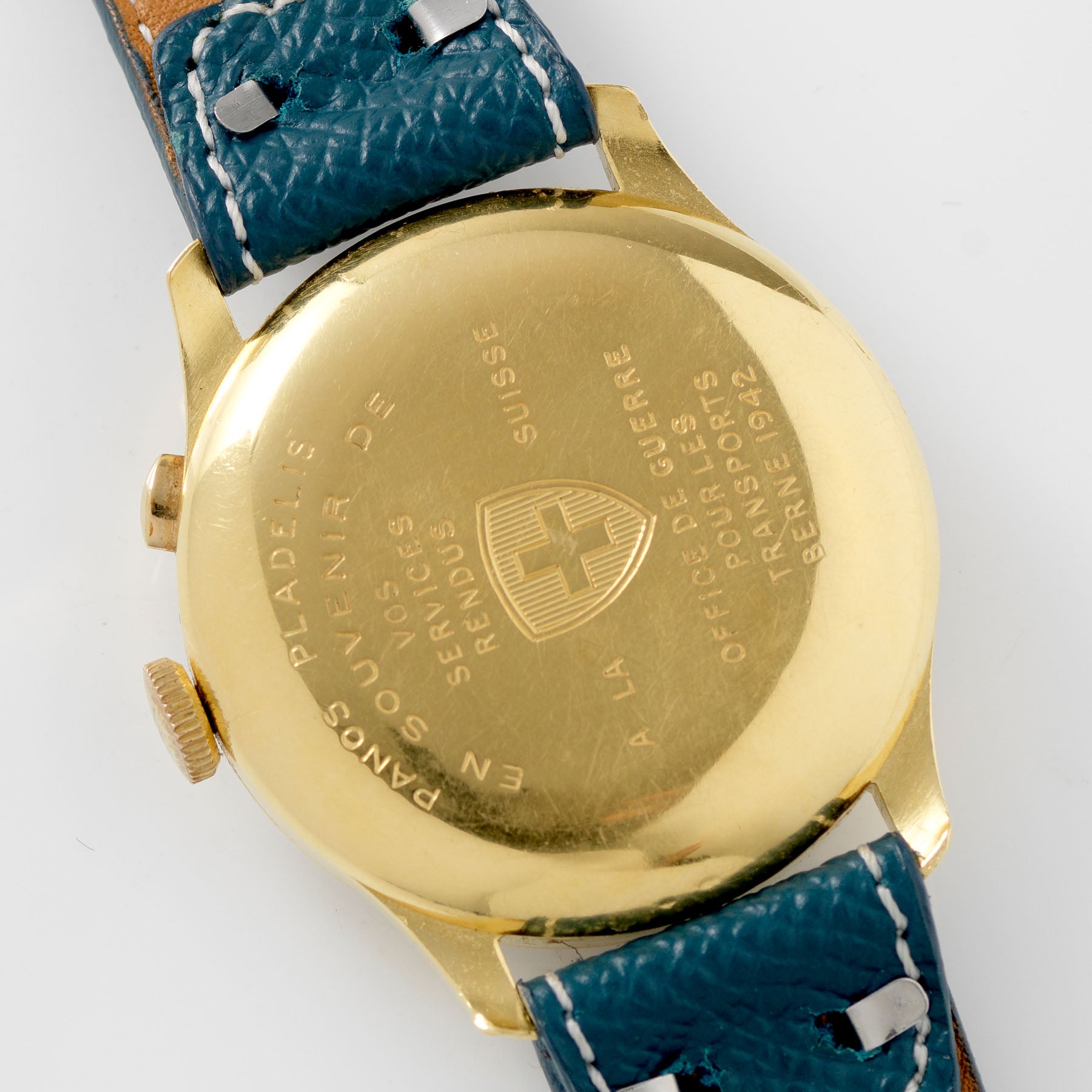 Ulysse Nardin Yellow Gold Mono Pusher Chronograph