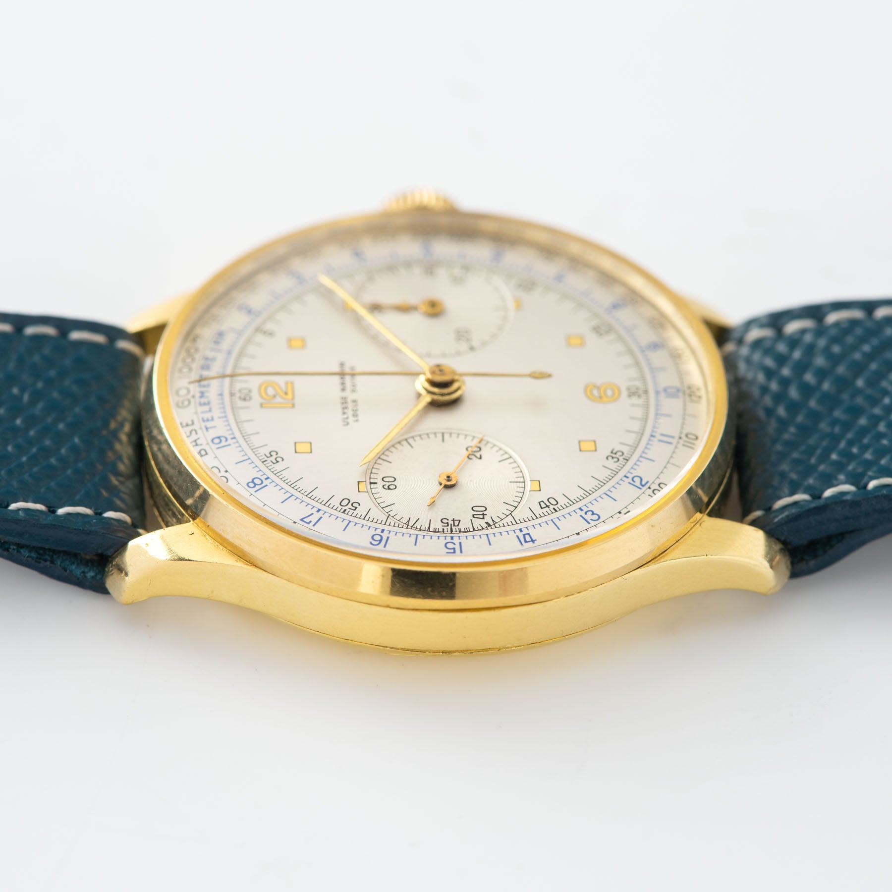 Ulysse Nardin Yellow Gold Mono Pusher Chronograph