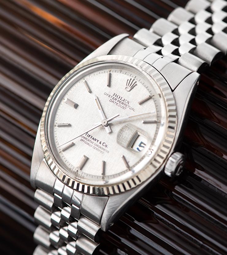 Rolex Datejust Tiffany Dial Reference 1601 – Bulang and Sons