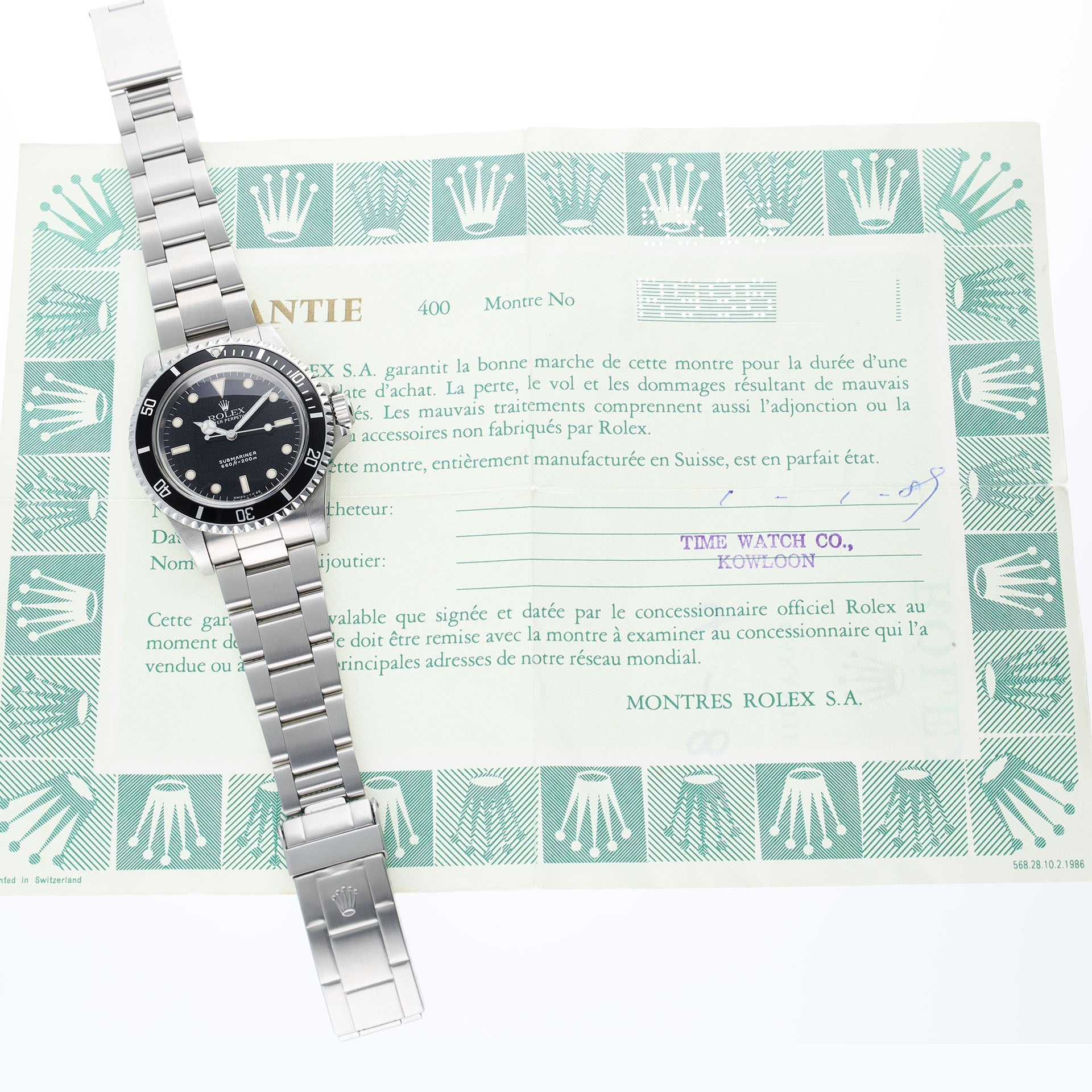 Rolex 5513 outlet l series